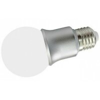 LED-Leuchte in Kugelform E27-G60M 6W, warm wei&szlig;