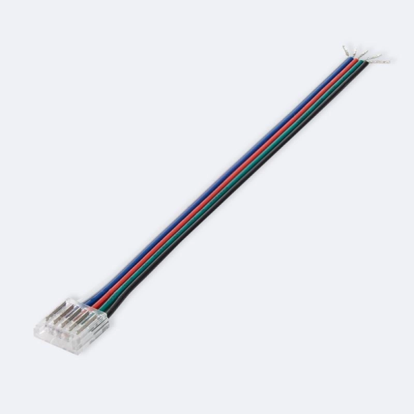 LED Verbinder COB-RGBW Einspeisung (12mm, 3.5A, 5-polig) IP20