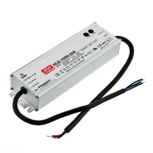 Dimm-Netzteil Meanwell HLG-150H-20A (24V, 6.3A, 150W) IP67