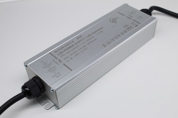 LED Netzteil LSPS-24200 (24V, 8.25A, 200W) IP66