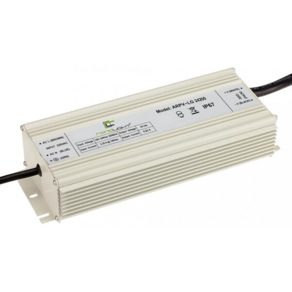 LED Netzteil ARPV-LG24200 (24V, 8.25A, 200W, PFC) IP67