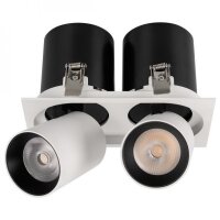 LED Double-Downlight SHW-RE-10185 AW-20W-w, set